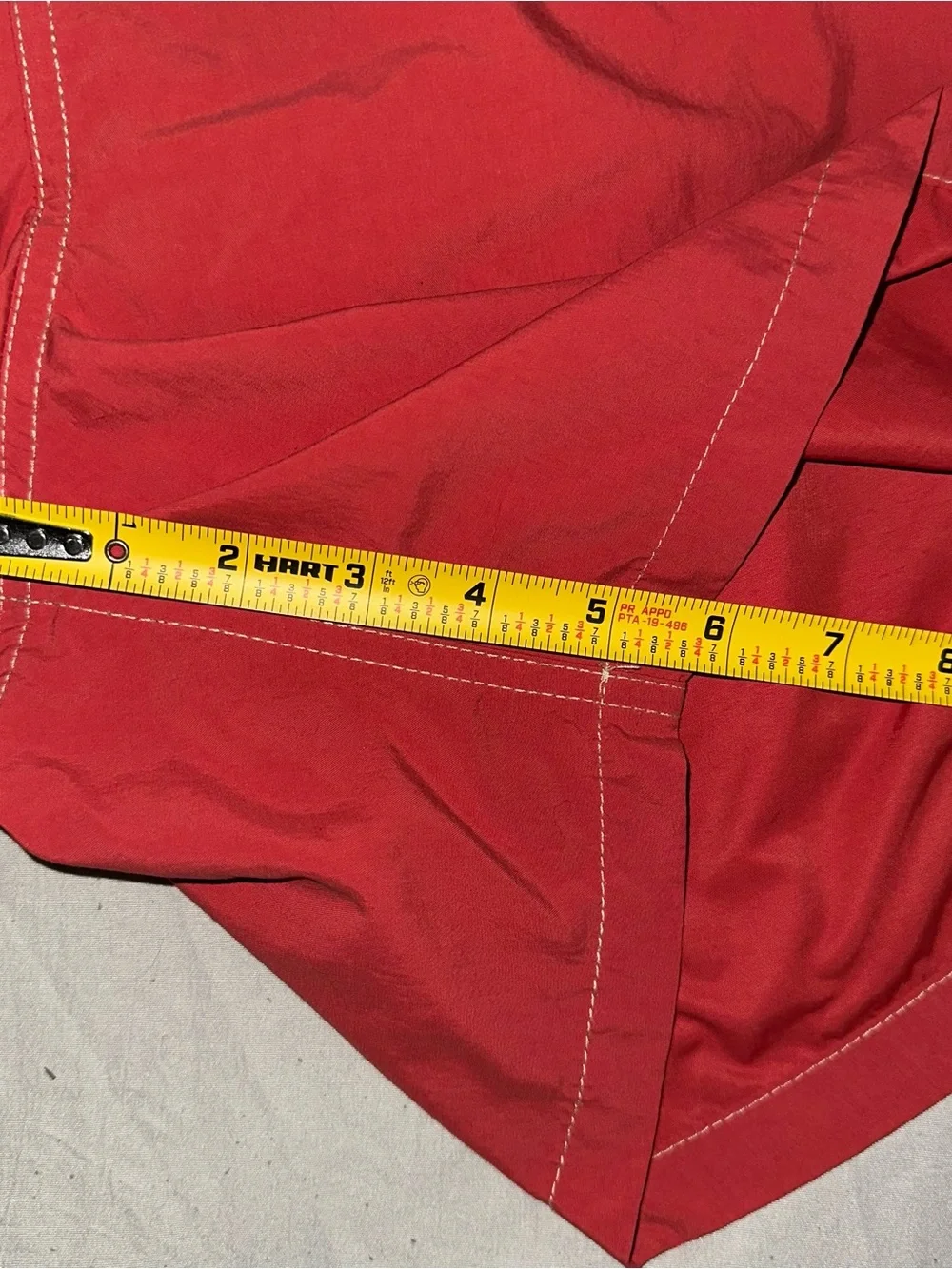 Vintage 90s Polo Ralph Lauren Swim Trunks Red Floral Waistband Shorts Mens XL